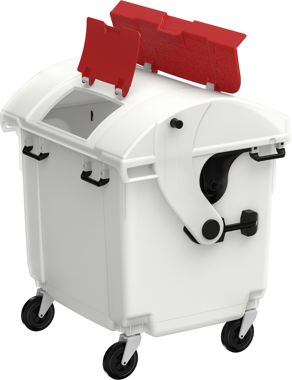 SULO Mini Mülltonne 1100 L Runddeckel